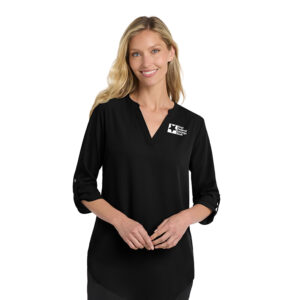 Port Authority Women’s 3/4-Sleeve Tunic Blouse LW701